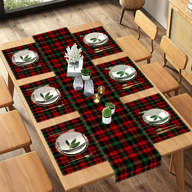7-Piece Christmas Placemat and - Table Runner review and price
