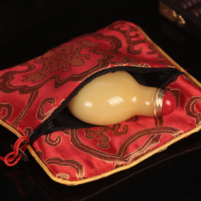 Hand‑Blown Glass Snuff Bottle  - Decorative Mirror review and price