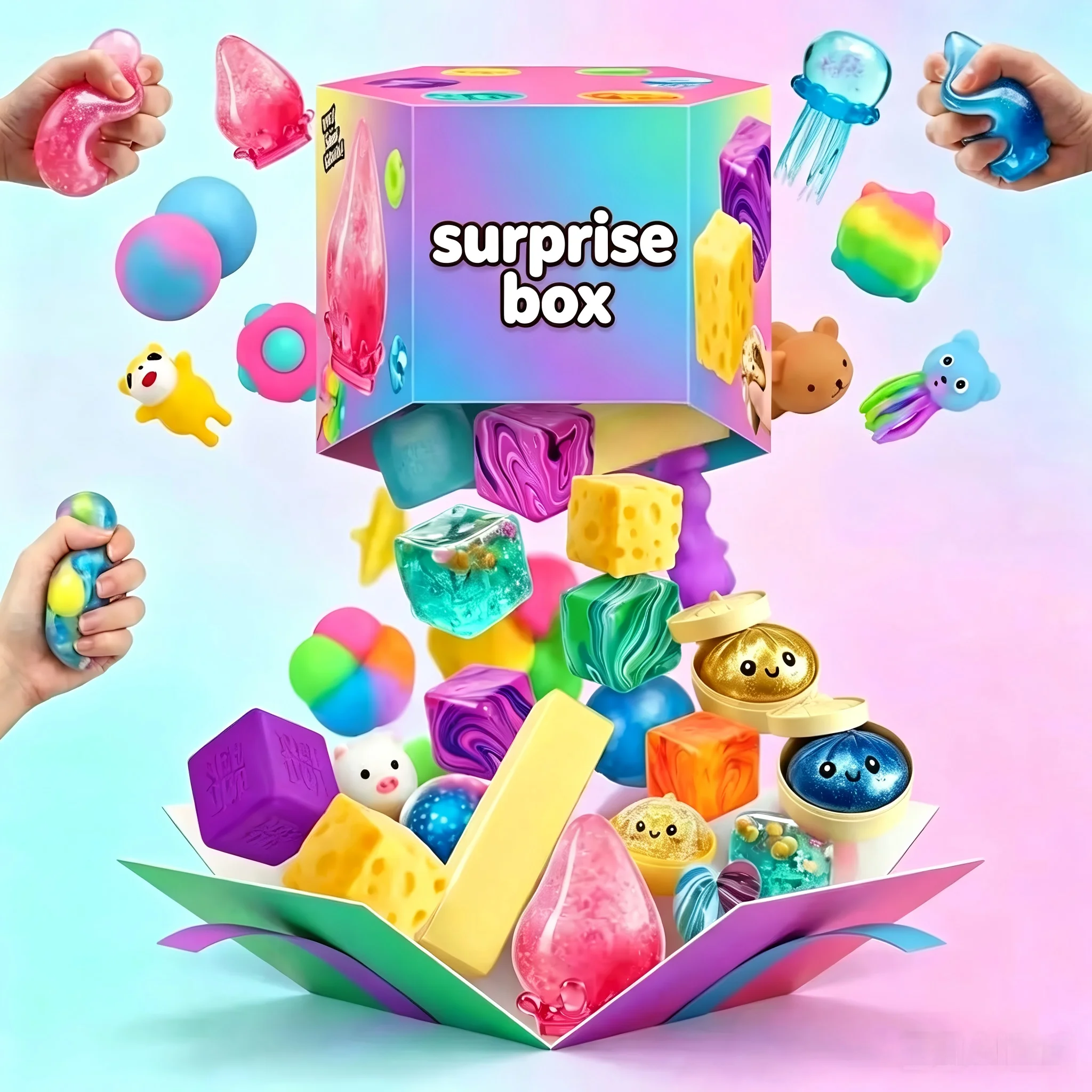 New 100+Pcs Surprise Box Toys  - Curtain Curtain review and price