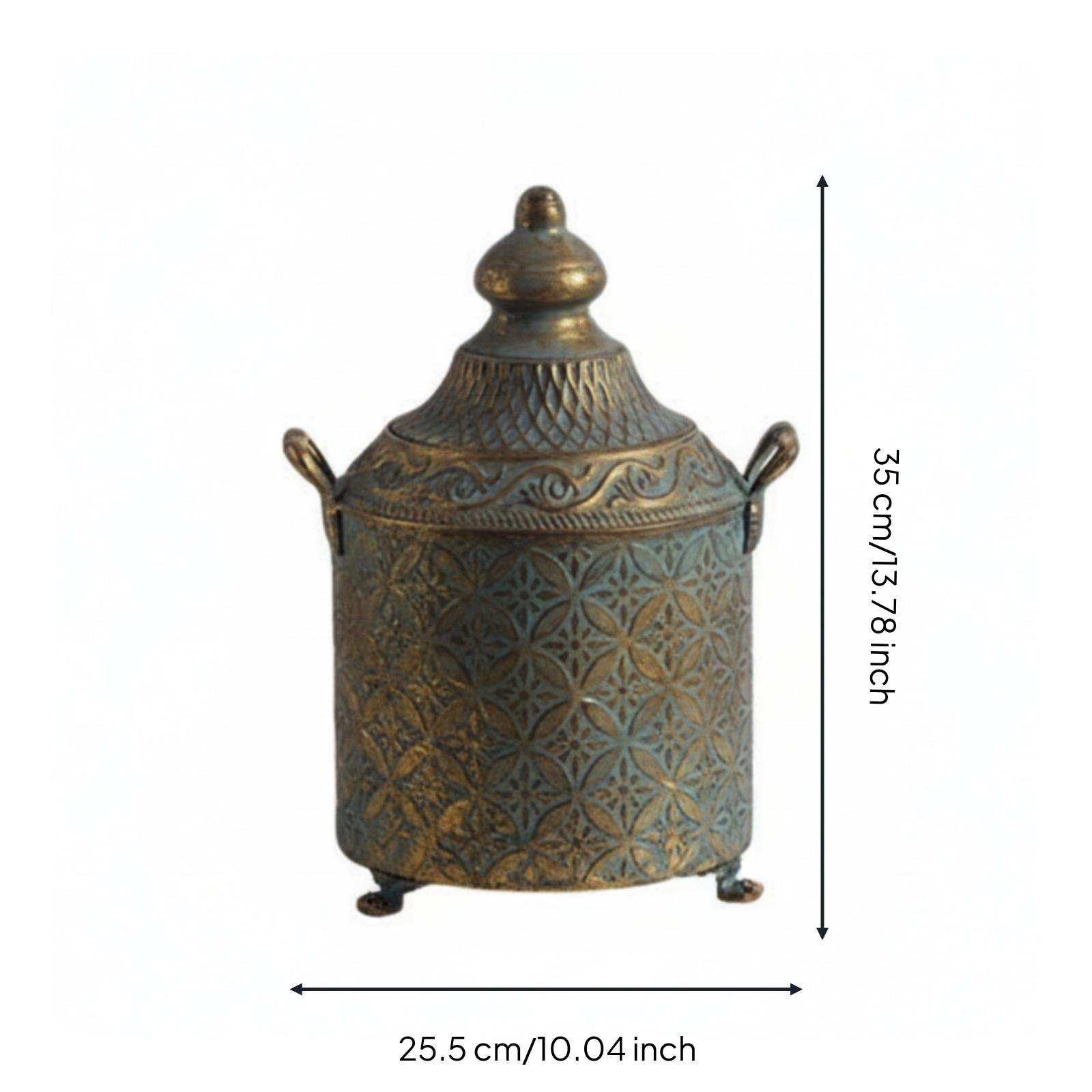 Patina Finished Metal Decorati - Vase Decor review and price