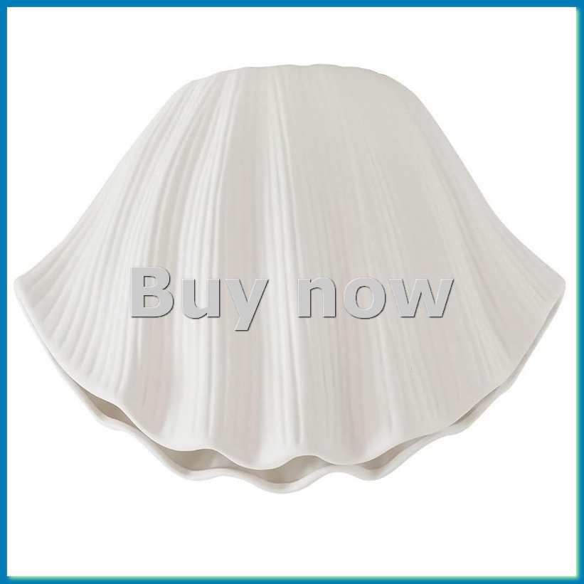 Nordic Style Shell Shaped Cera - Vase Decor review and price