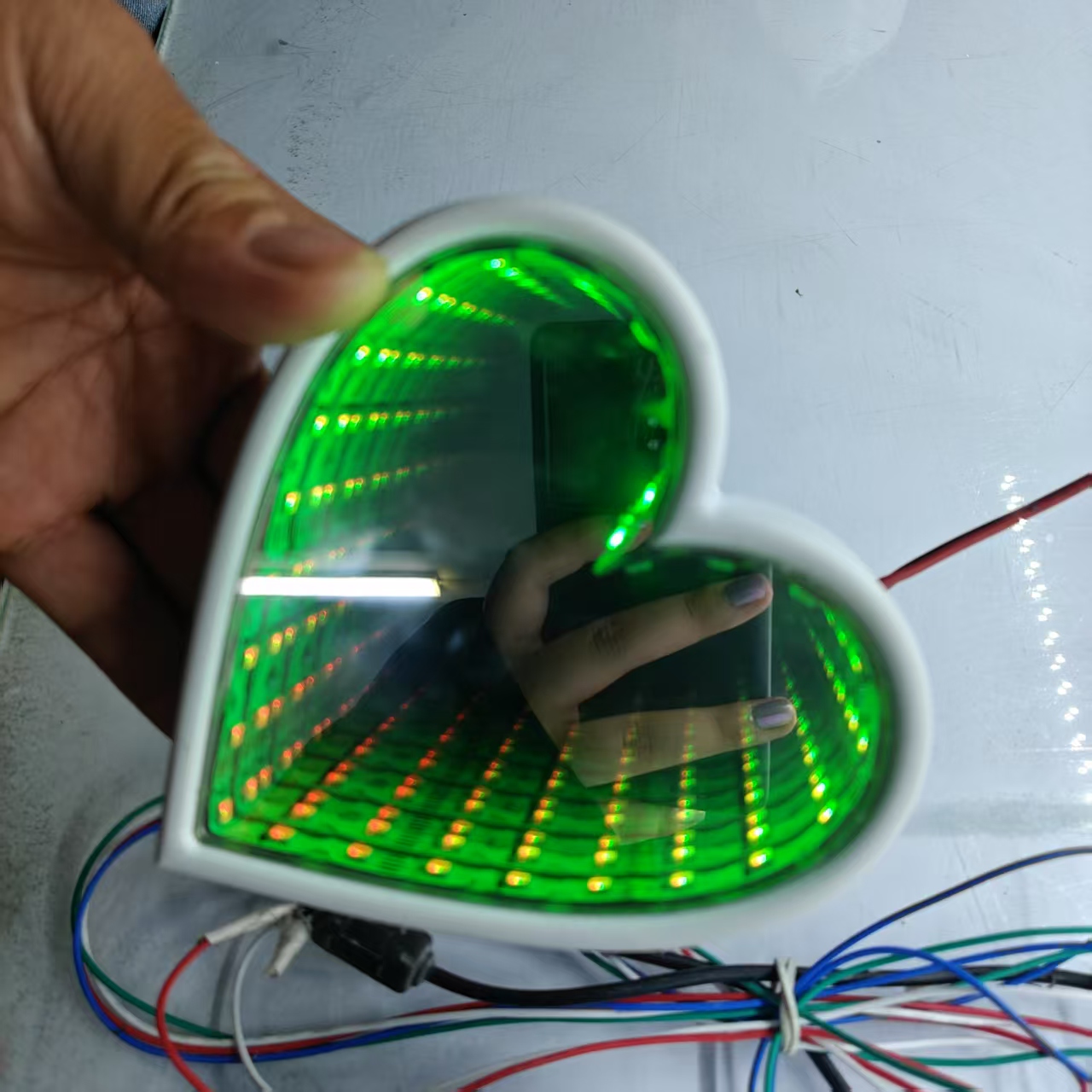 3D Multi-Color Infinity Mirror - Decorative Mirror review and price