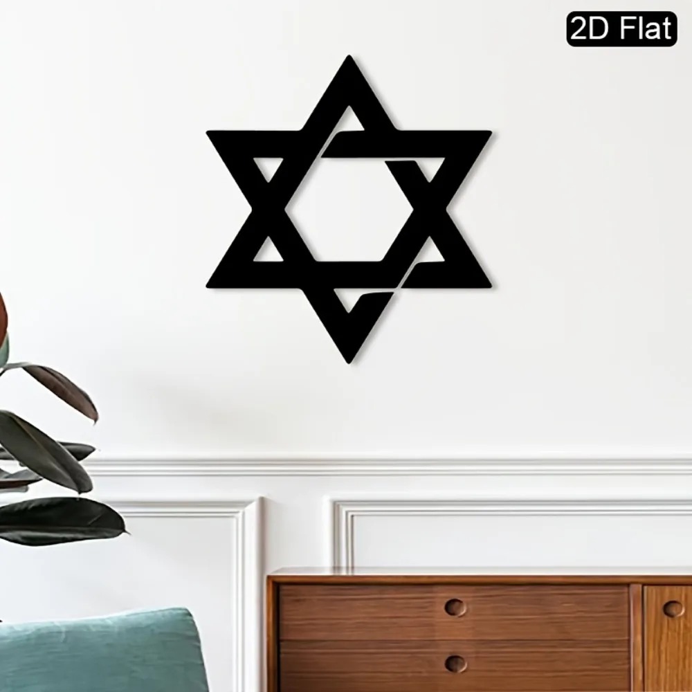 CIFBUY Iron Wall Art Star of D - Wall Art review and price