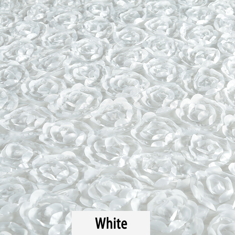 10Yard Satin Fabric 3D Rose Fl - Table Runner review and price