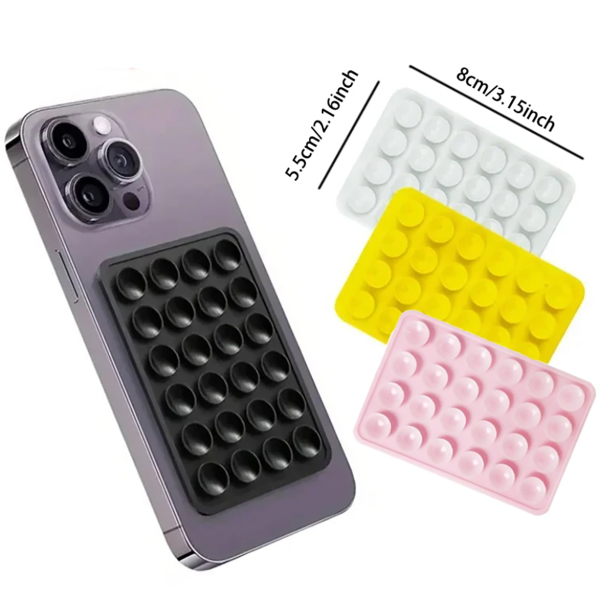 Silicone Suction Phone Holder  - Wall Sticker review and price