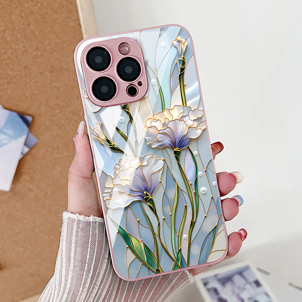 Lotus Flower Phone Case For iP - Vase Decor review and price