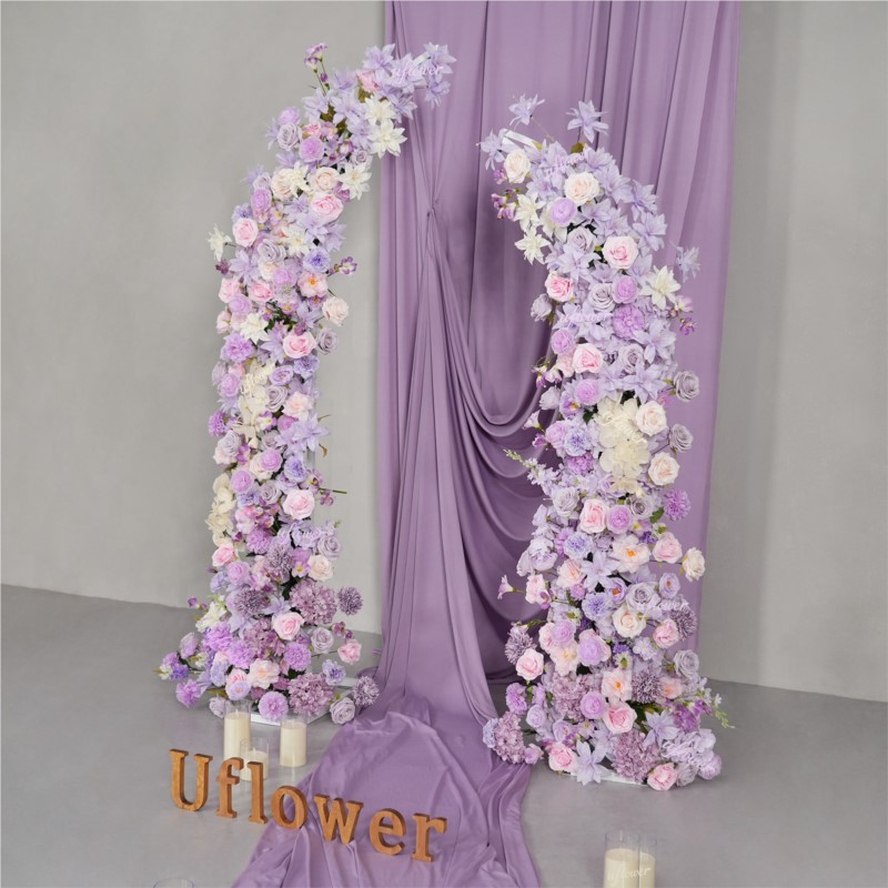 5D Uflower Purple Pink Lilies  - Table Runner review and price