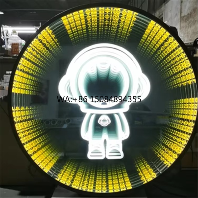 Customizable 3D LED Infinite M - Decorative Mirror review and price